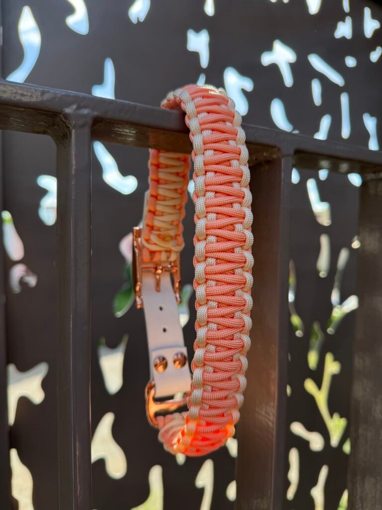Halsband ‚peach vanilla‘