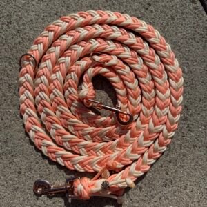 Fishtail Leine ‚peach vanilla‘