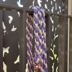 Roundbraid Leine „purple rain“